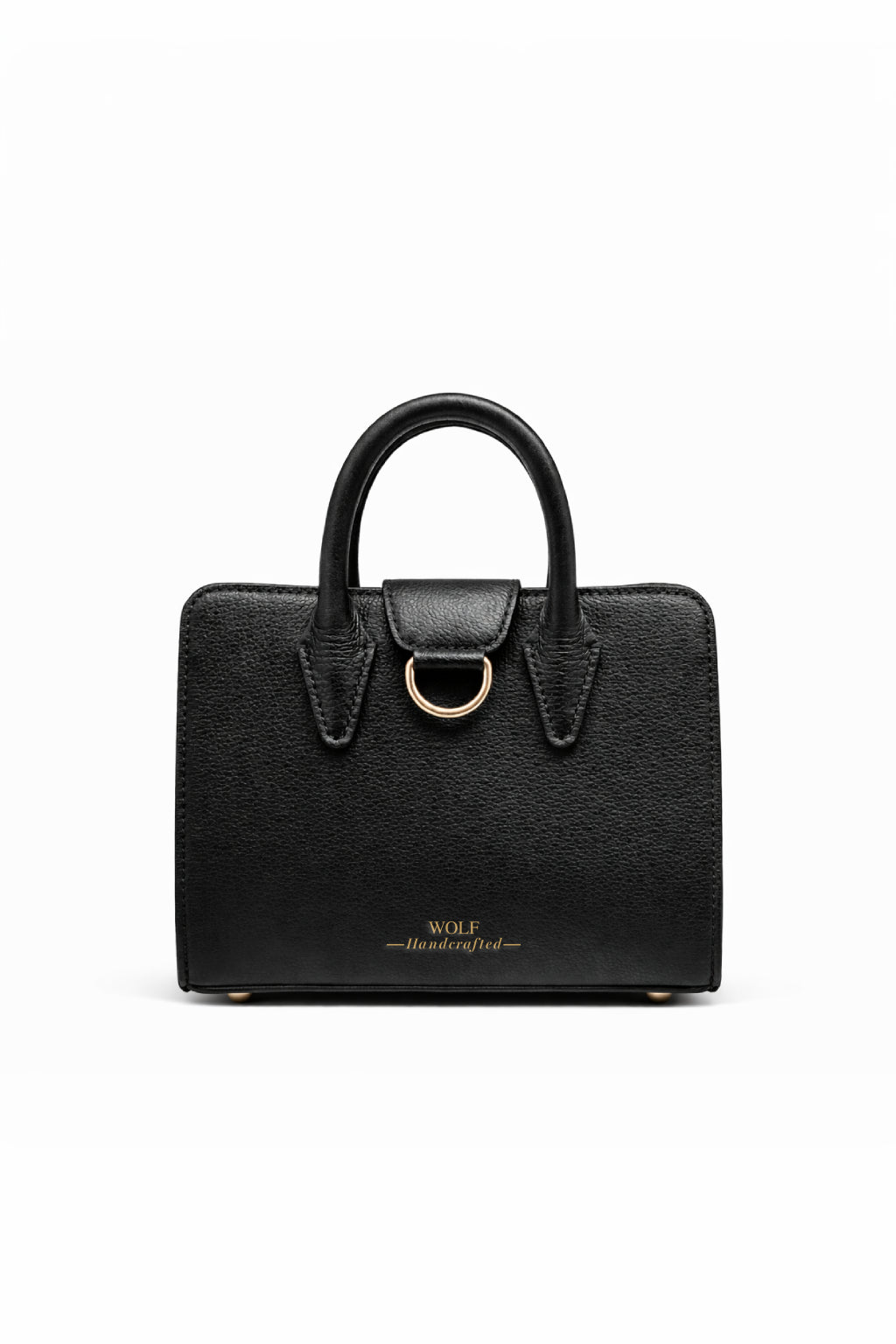 Wolf Mini Tote - Black