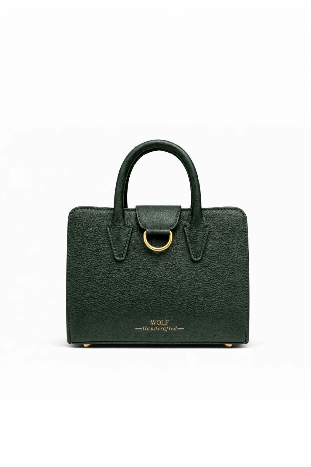 Wolf Mini Tote - Green